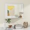 Rectangular Bathroom Mirror with Shelf for Storage and Organization